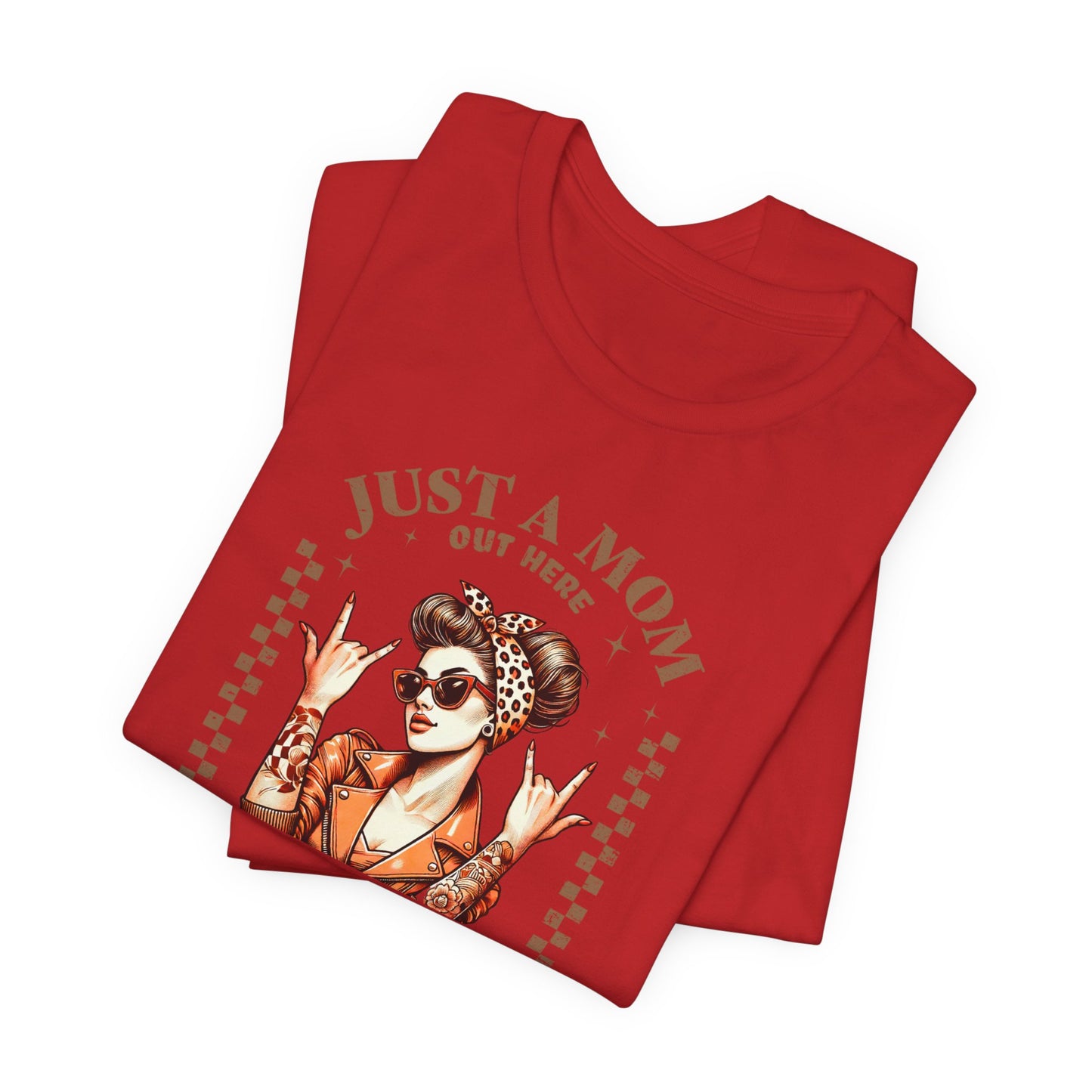Just a Mom Trying Not to Raise A-holes Tee