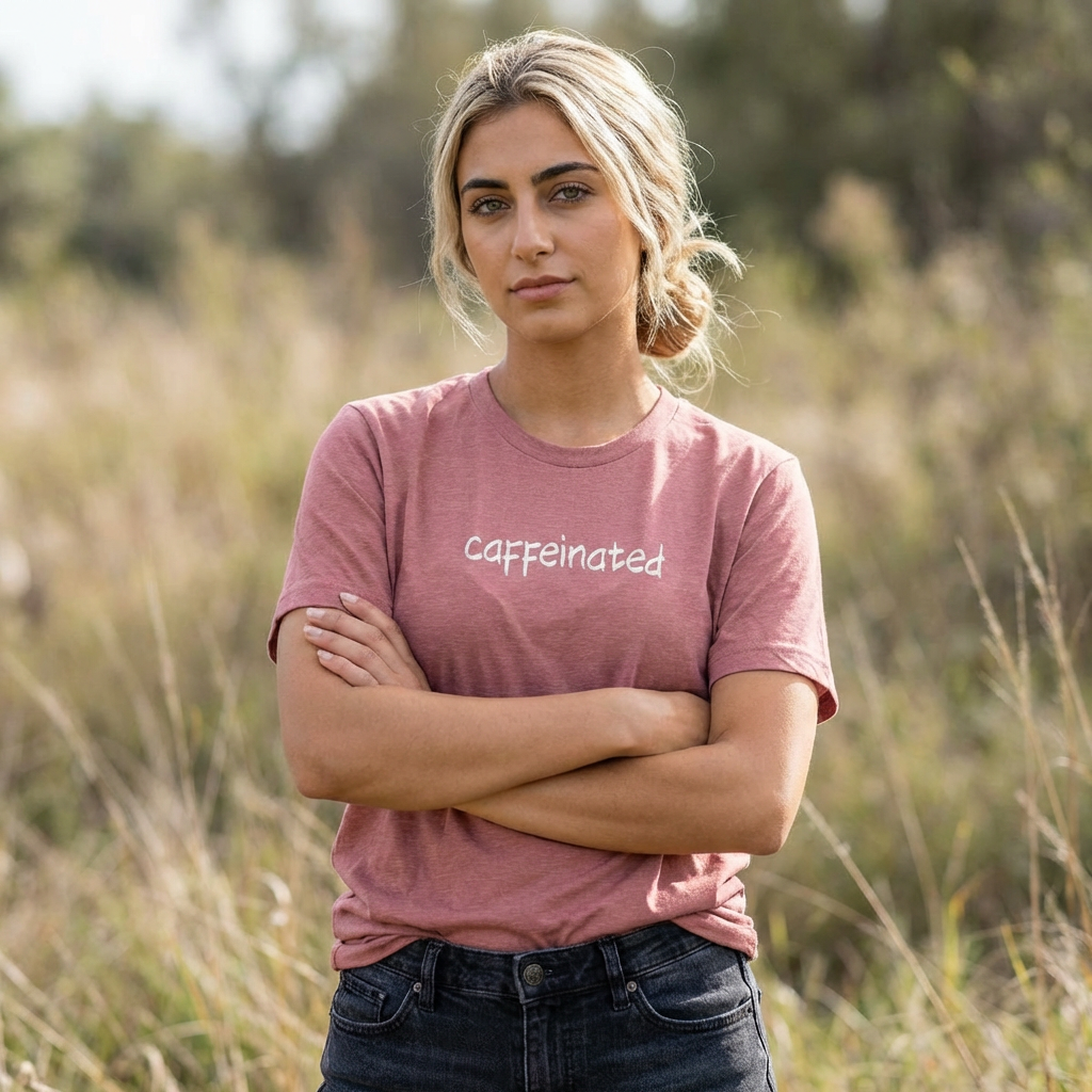 Caffeinated Coffee Lovers Tee