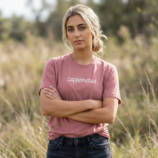Caffeinated Coffee Lovers Tee