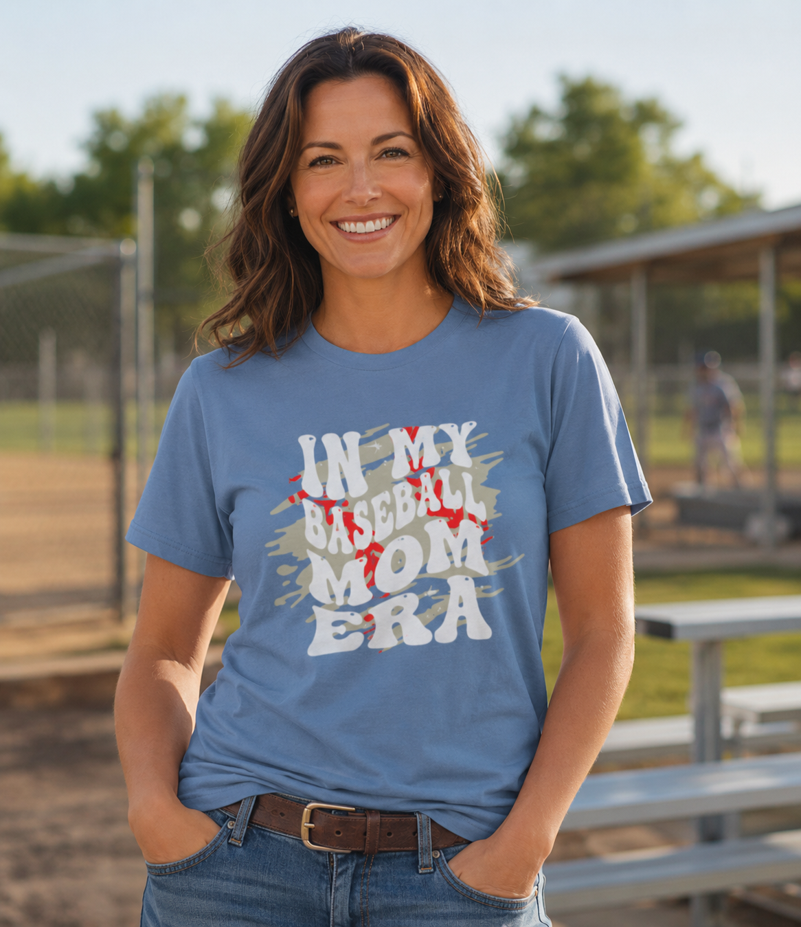 Baseball Mom Era Tee