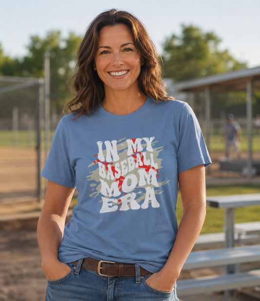 Baseball Mom Era Tee