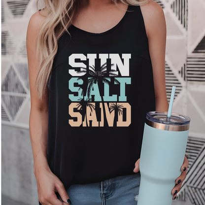 Sun Salt Sand Women's Racerback Tank