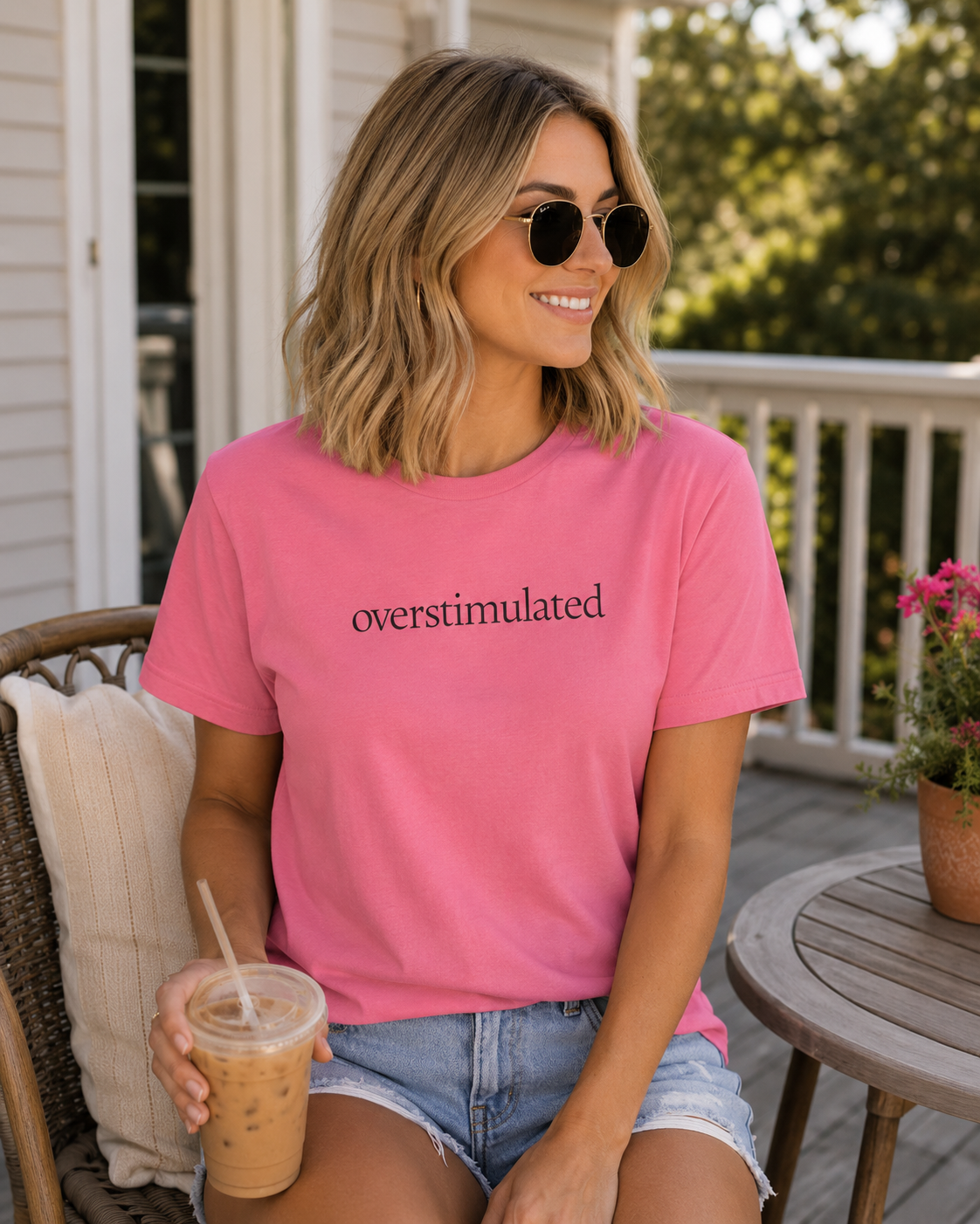 Overstimulated Tee