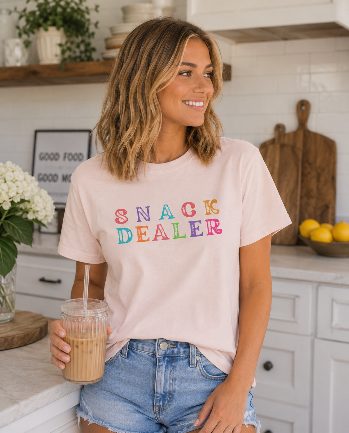 Snack Dealer Mom Tee